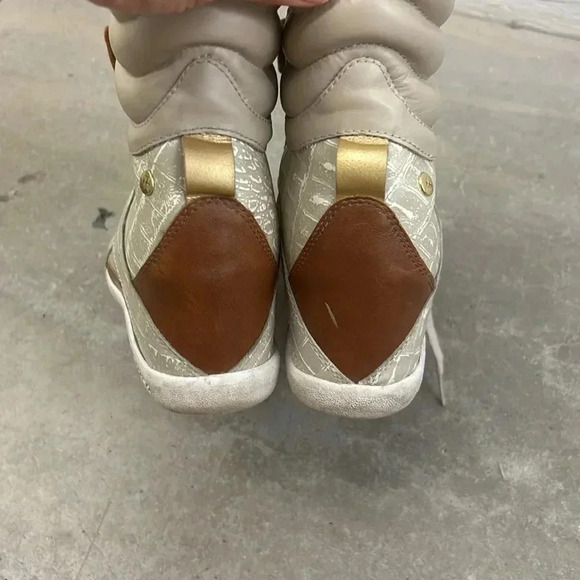 Reebok x Alicia Keys croc embossed wedge platform  sneakers - Picture 4 of 7